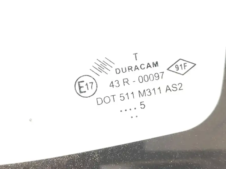 Dacia Duster (2010 - 2017) 43R00097 Заднее боковое стекло — фото 3