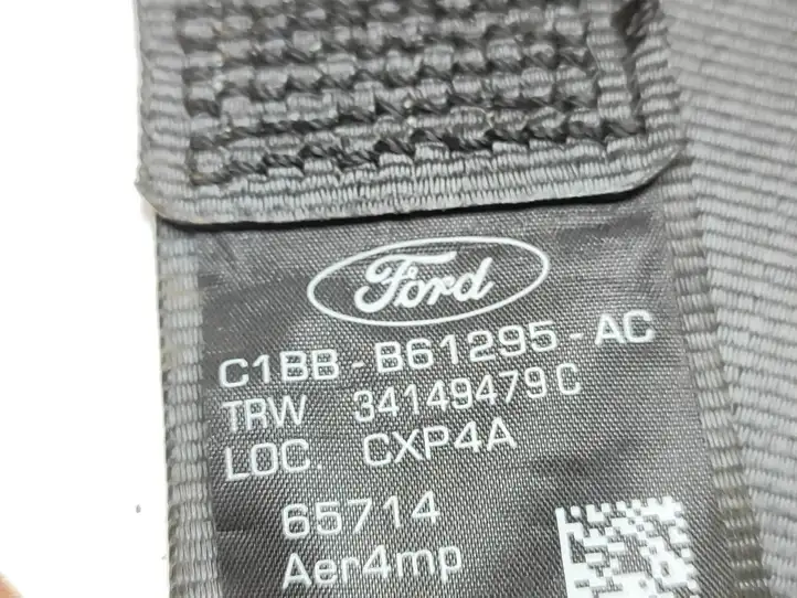 Ford Fiesta (2013 - 2017) C1BBB61295AC Передний ремень безопасности — фото 3