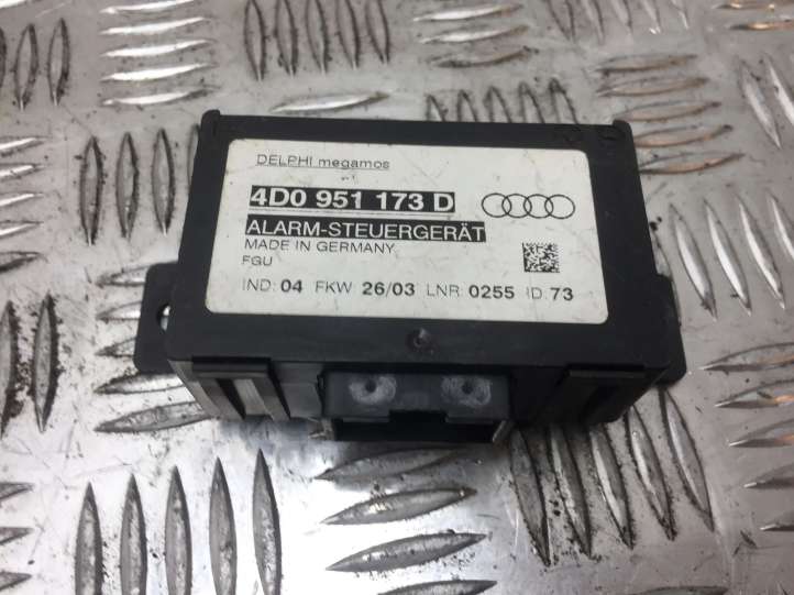 4D0951173D Audi A6 S6 C5 4B Signalizacijos valdymo blokas