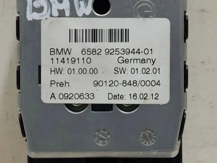 BMW X3 F25 (2010 - 2017) 9253944 Контроллер мультимедийной системы — фото 5