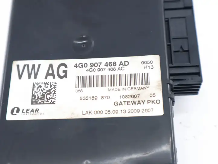 Audi A6 Allroad C7 (2012 - 2014) 4G0907468AD Модуль Gateway — фото 2
