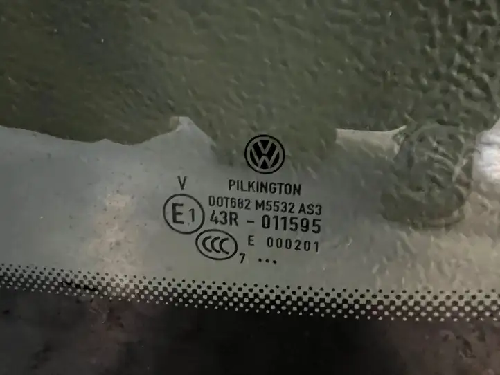 Volkswagen Caddy (2015 - 2020) 2K3845331N Заднее боковое стекло — фото 5