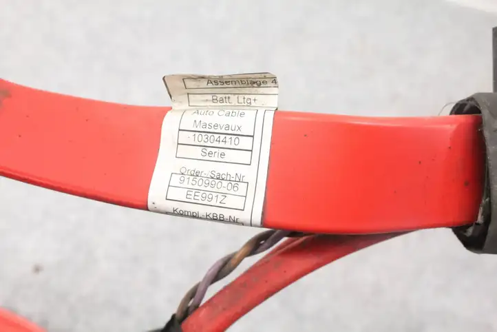 BMW 5 F10 F11 (2009 - 2016) 9150990 Плюсовой провод аккумулятора — фото 8