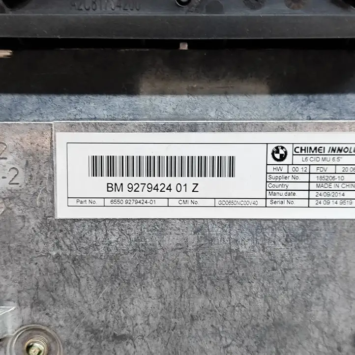 Mini One Cooper F56 F55 (2012 - 2022) 9381305 Магнитола / мультимедийная система — фото 2