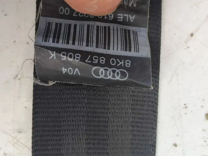 Audi A4 S4 B8 8K (2007 - 2011) 8K0857805K Задний ремень безопасности — фото 9