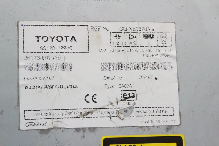 Toyota RAV 4 (XA30) (2006 - 2016) 8612042240 Магнитола / мультимедийная система — фото 5