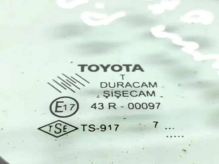 Toyota Auris 150 (2006 - 2012) 43R00097 Треугольное стекло кузова — фото 3