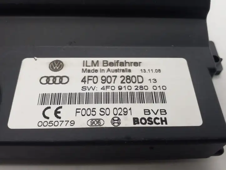 Audi Q7 4L (2005 - 2009) 4F0907280D Блок управления электропитанием — фото 3