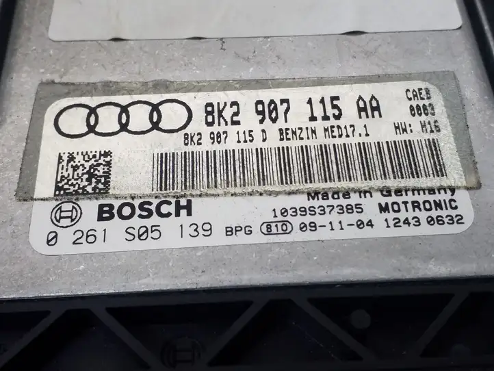 Audi A4 S4 B8 8K (2007 - 2011) 8K2907115AA Блок управления двигателем (ECU) — фото 3