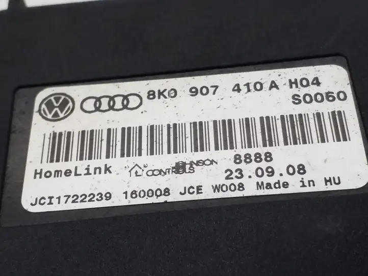 Audi A4 S4 B8 8K (2007 - 2011) 8K0907410A Пульт управления воротами — фото 2