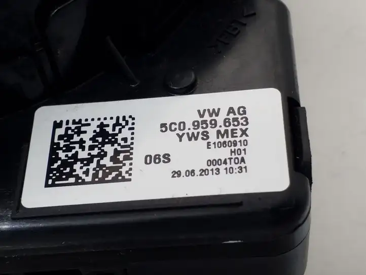 Volkswagen Jetta VI (2011 - 2018) 5C0959653 Контактное кольцо SRS — фото 2