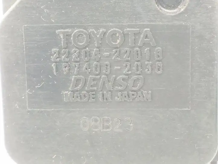 Toyota Yaris (2005 - 2009) 2220422010 Датчик массового расхода воздуха — фото 3