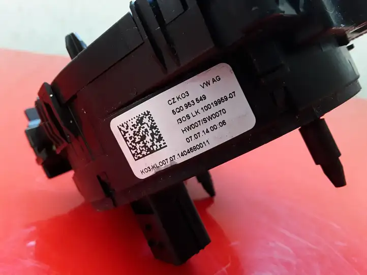 Skoda Octavia Mk3 (5E) (2013 - 2019) 5Q0953549 Контактное кольцо SRS — фото 4