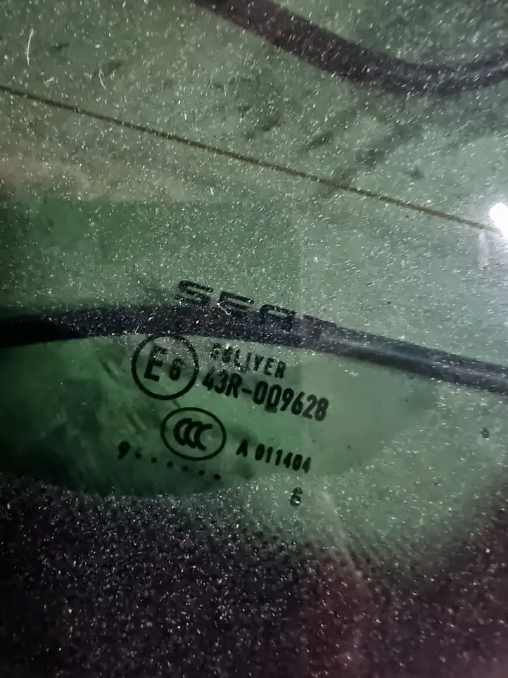 Seat Exeo (3R) (2008 - 2013) 43R009628 Заднее боковое стекло — фото 3