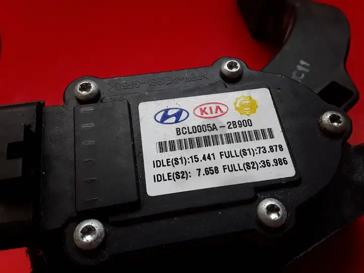 Hyundai Santa Fe (2005 - 2009) BCL0005A2B900 Педаль акселератора — фото 4