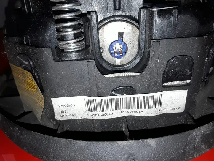 Fiat Doblo (2000 - 2009) 611001601A Подушка безопасности руля — фото 4