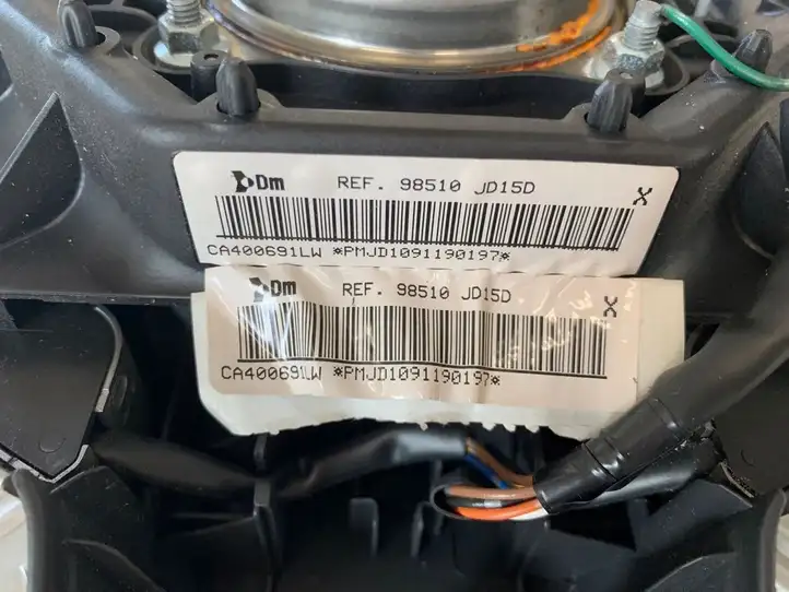 Nissan Qashqai (2006 - 2010) Подушка безопасности руля — фото 2
