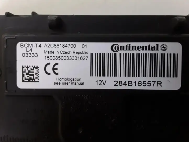 Renault Clio IV (2012 - 2019) 284B16557R Модуль комфорта — фото 2