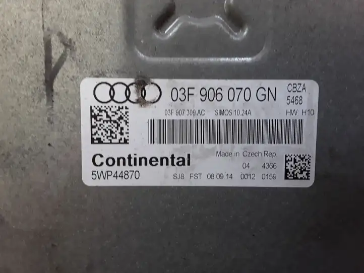 Audi A1 (2010 - 2014) 03F906070GN Блок управления двигателем (ЭБУ) — фото 3