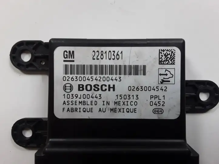 Opel Zafira B (2008 - 2014) 22810361 Блок управления парктрониками — фото 3