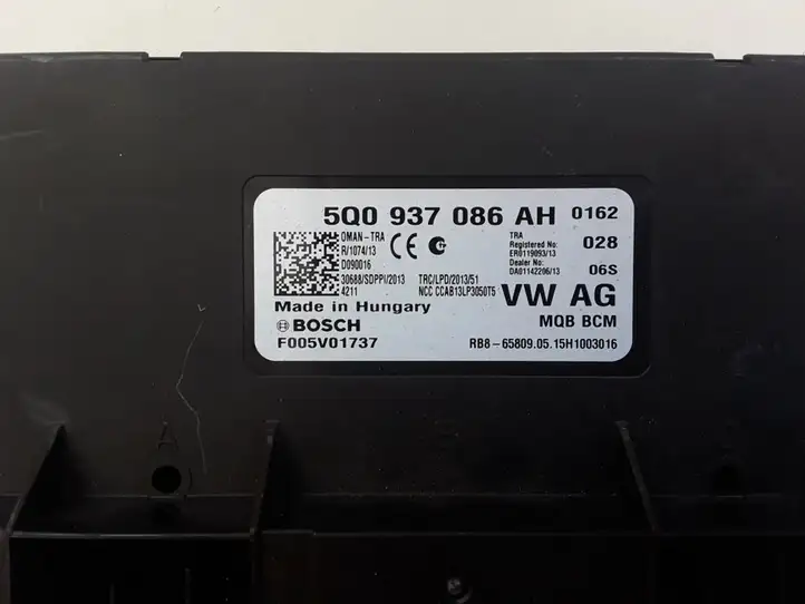 Volkswagen PASSAT B8 (2015 - ) 5Q0937086AH Модуль комфорта — фото 2