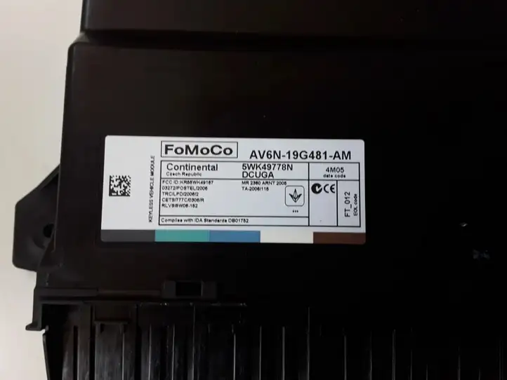 Ford Kuga II (2013 - 2019) AV6N19G481AM Модуль комфорта — фото 3