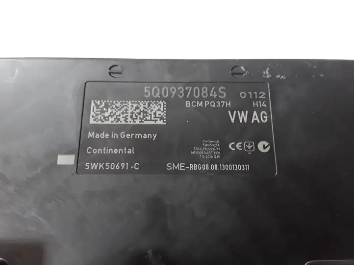 Volkswagen Golf VII (2013 - 2019) 5Q0937084S Модуль комфорта — фото 3