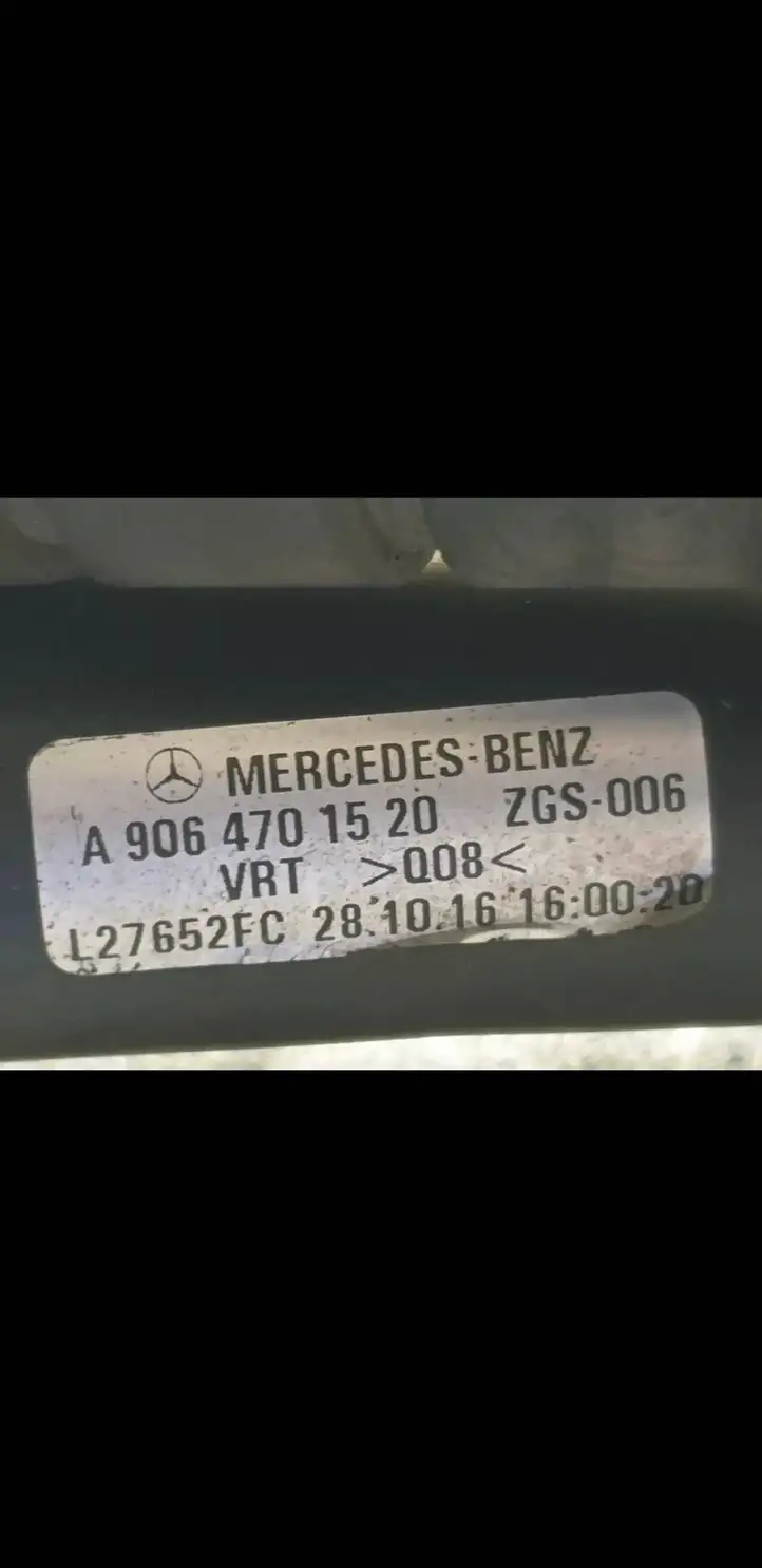 Mercedes-Benz Sprinter W906 (2006 - 2018) A9064701520 Заливная трубка AdBlue — фото 2