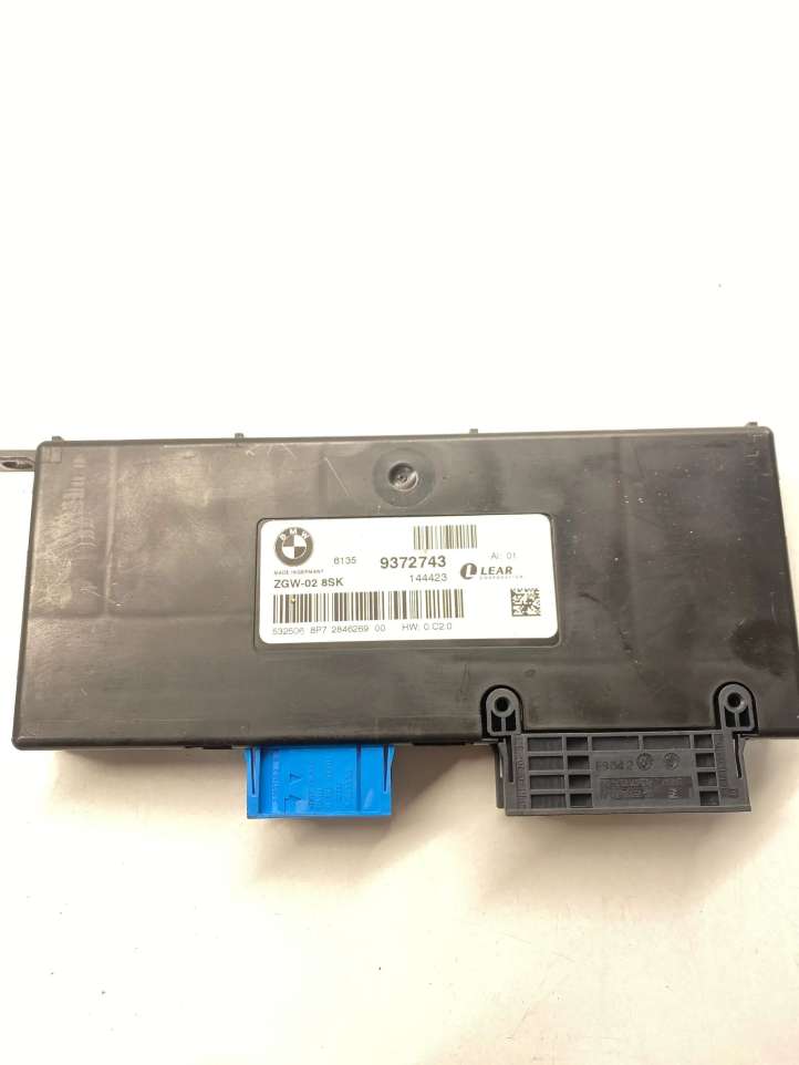 9372743 BMW 5 F10 F11 Gateway valdymo modulis