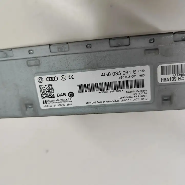 Volkswagen Touareg II (2010 - 2018) 4G0035061S Блок Hi-Fi аудиосистемы — фото 7