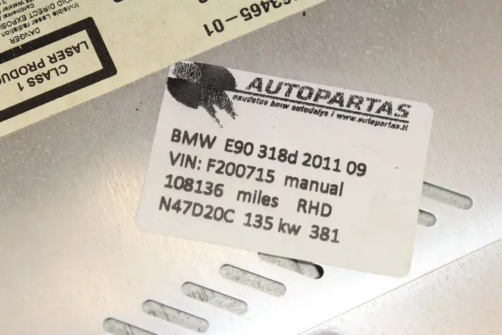 BMW 3 E90 E91 (2005 - 2012) 9263465 Магнитола / мультимедийная система — фото 5