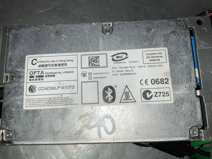 BMW 5 E60 E61 (2004 - 2010) 9224674 Bluetooth модуль — фото 6