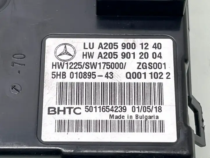 Mercedes-Benz GLC X253/C253 (2015 - ) A2059001240 Модуль управления кондиционером — фото 4
