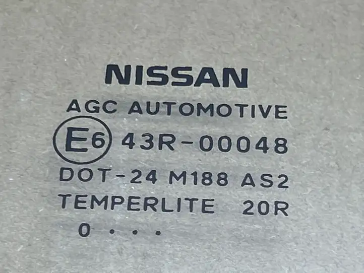 Nissan Qashqai (2010 - 2013) 43R00048 Стекло задней двери — фото 3