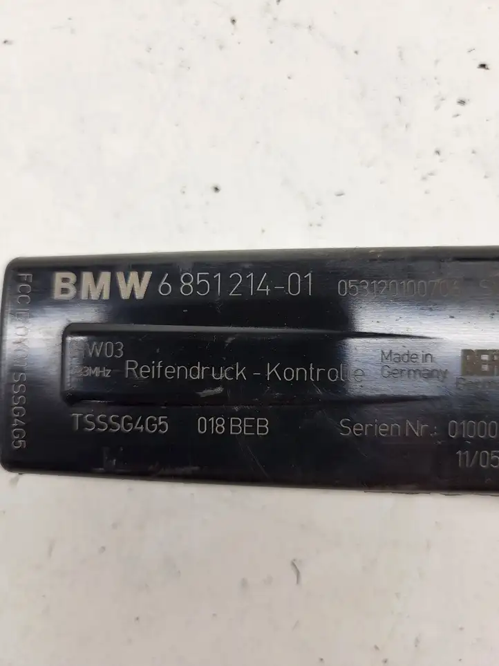 BMW 5 F10 F11 (2009 - 2016) 6851214 Блок управления TPMS — фото 2