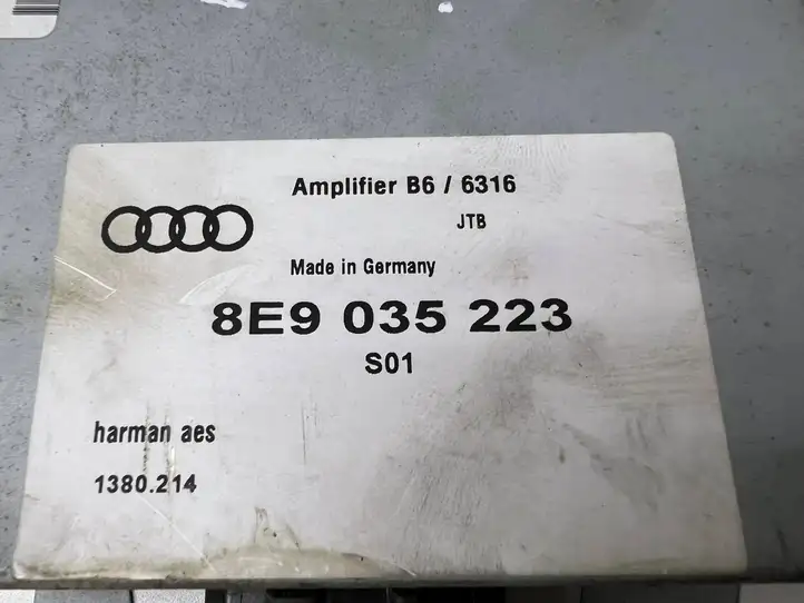 Audi A4 S4 B6 8E 8H (2000 - 2006) 8E9035223 Усилитель звука — фото 3