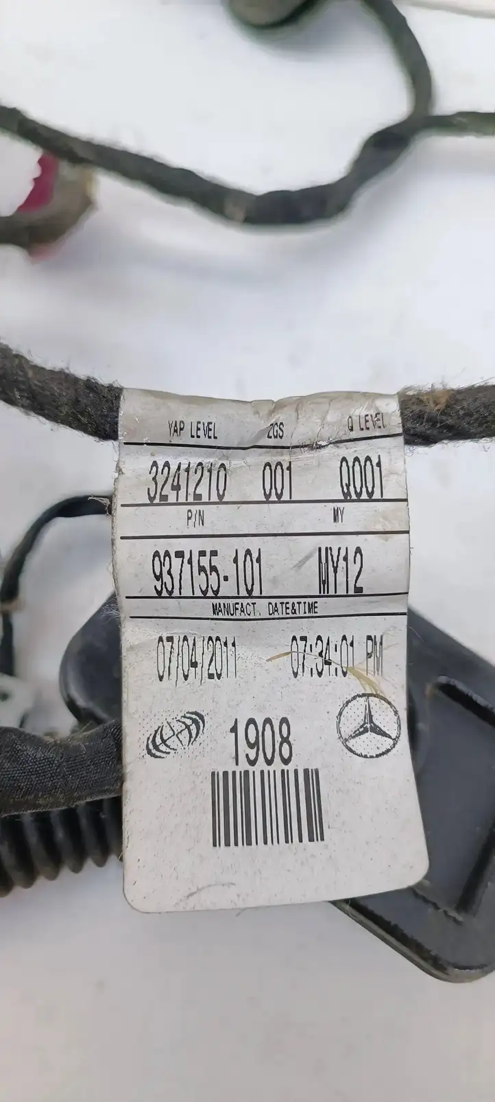 Mercedes-Benz ML W166 (2012 - 2017) 13851549 Проводка передней двери — фото 3