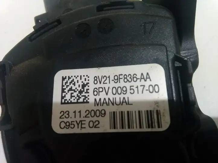 Mazda 2 (2007 - 2010) 8V219F836AA Педаль акселератора — фото 2