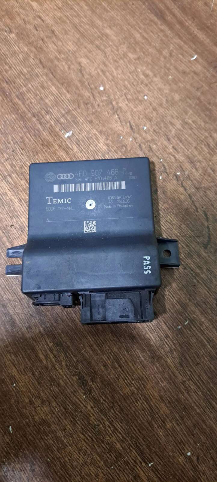 4F0907468D Audi A6 S6 C6 4F Gateway valdymo modulis