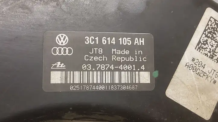 Volkswagen PASSAT B6 (2005 - 2010) 3C1614105AH Вакуумный усилитель тормозов — фото 4