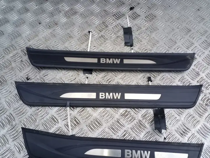 BMW 5 GT F07 (2010 - 2017) 51137193470 Внутренняя обшивка порога (комплект) — фото 2