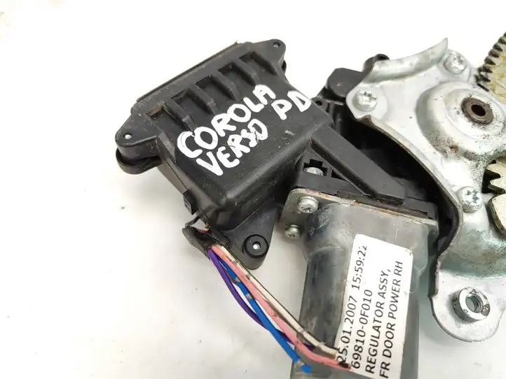 Toyota Corolla Verso AR10 (2004 - 2009) 997250102 Электростеклоподъемник передний (комплект) — фото 4