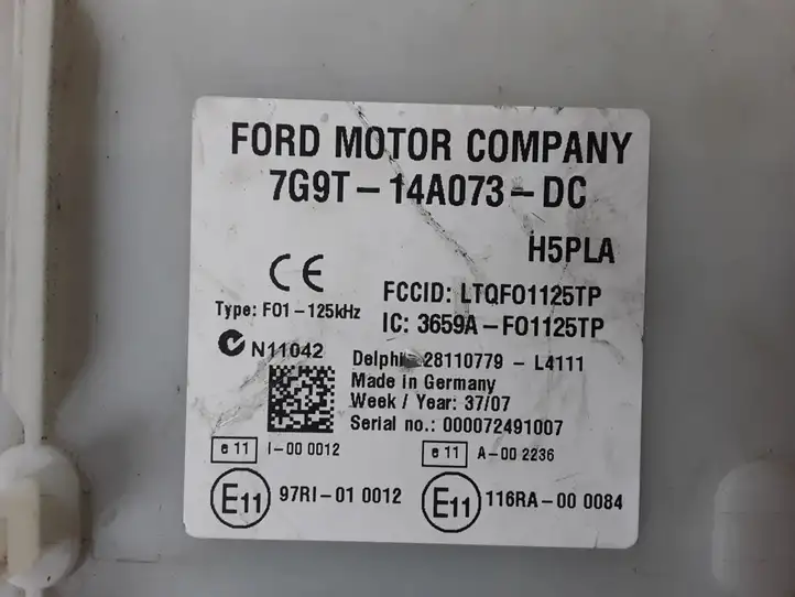 Ford Mondeo MK IV (2007 - 2014) 7G9T14A073DC Блок предохранителей — фото 2