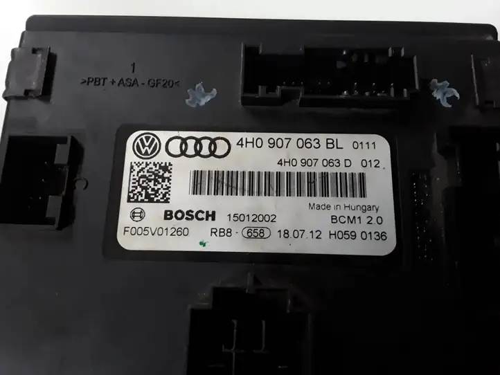 Volkswagen Touareg II (2010 - 2018) 4H0907063BL Модуль комфорта — фото 3