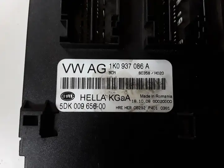 Volkswagen Golf VI (2009 - 2013) 1K0937086A Модуль комфорта — фото 3