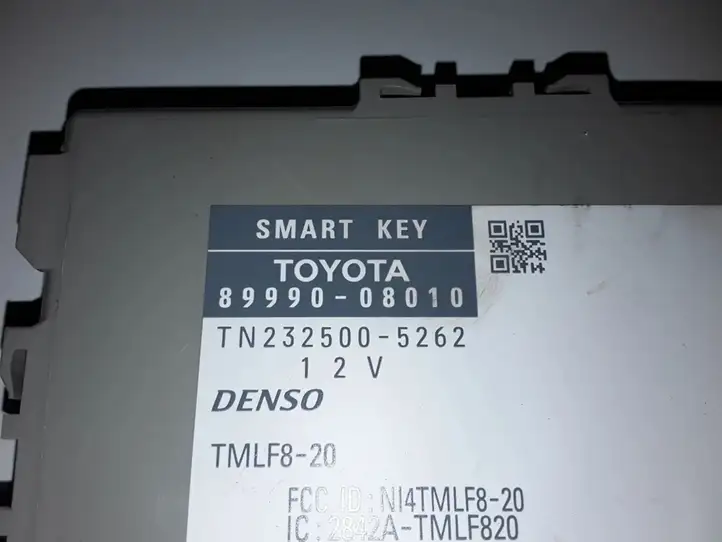 Toyota Sienna XL30 III (2011 - 2020) 8999008010 Прочие блоки управления — фото 2