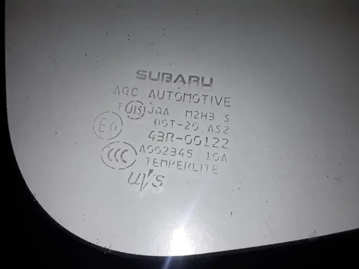 Subaru Impreza IV (2013 - 2016) 43R00122 Заднее боковое стекло — фото 3