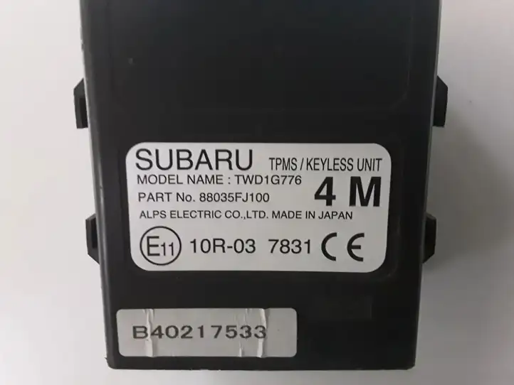 Subaru Impreza IV (2013 - 2016) 88035FJ100 Прочие блоки управления — фото 2