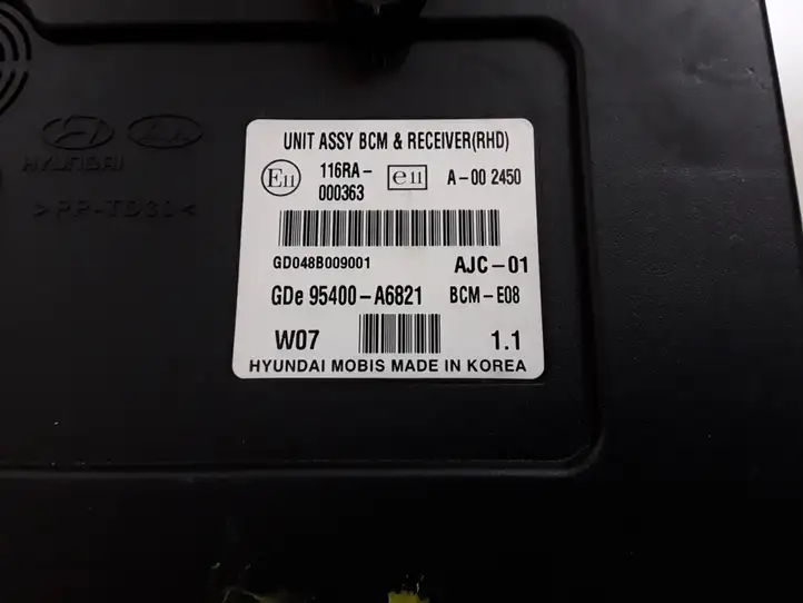 Hyundai i30 (2012 - 2015) 95400A6821 Модуль комфорта — фото 2