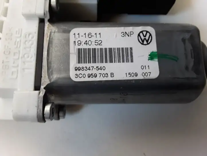 Volkswagen Golf VI (2009 - 2013) 3C0959703B Стеклоподъемник задней двери — фото 2